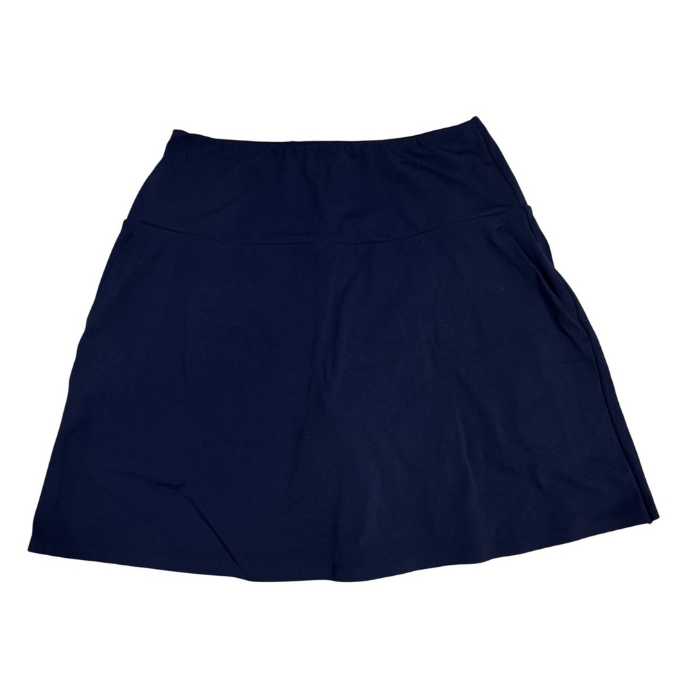 Rhone Womens Athletic Skort Navy Blue Tennis Golf Skirt Size Small